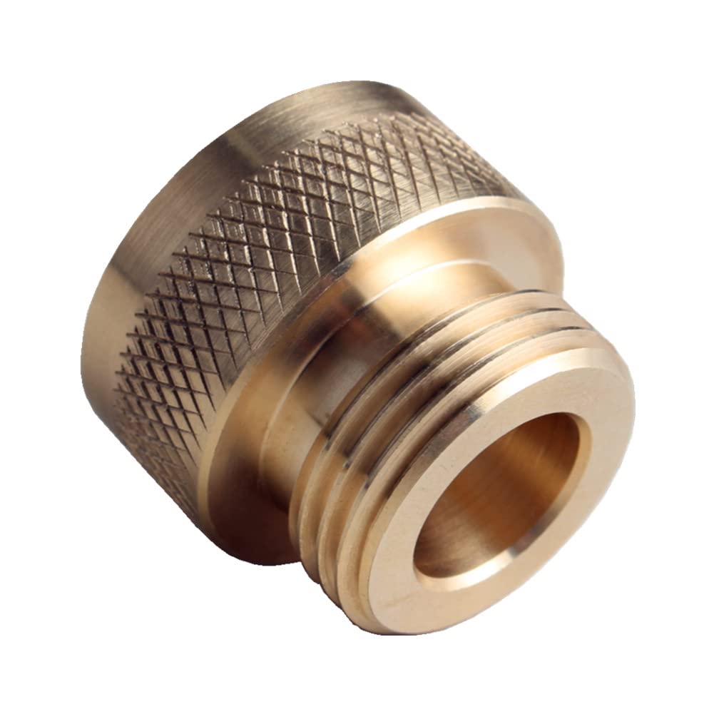DEWHEL SM01-125 vacuum breaker adapter front view for secure brass connections.