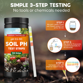 Indoor plant test with Dewilde pH strips in a potting room