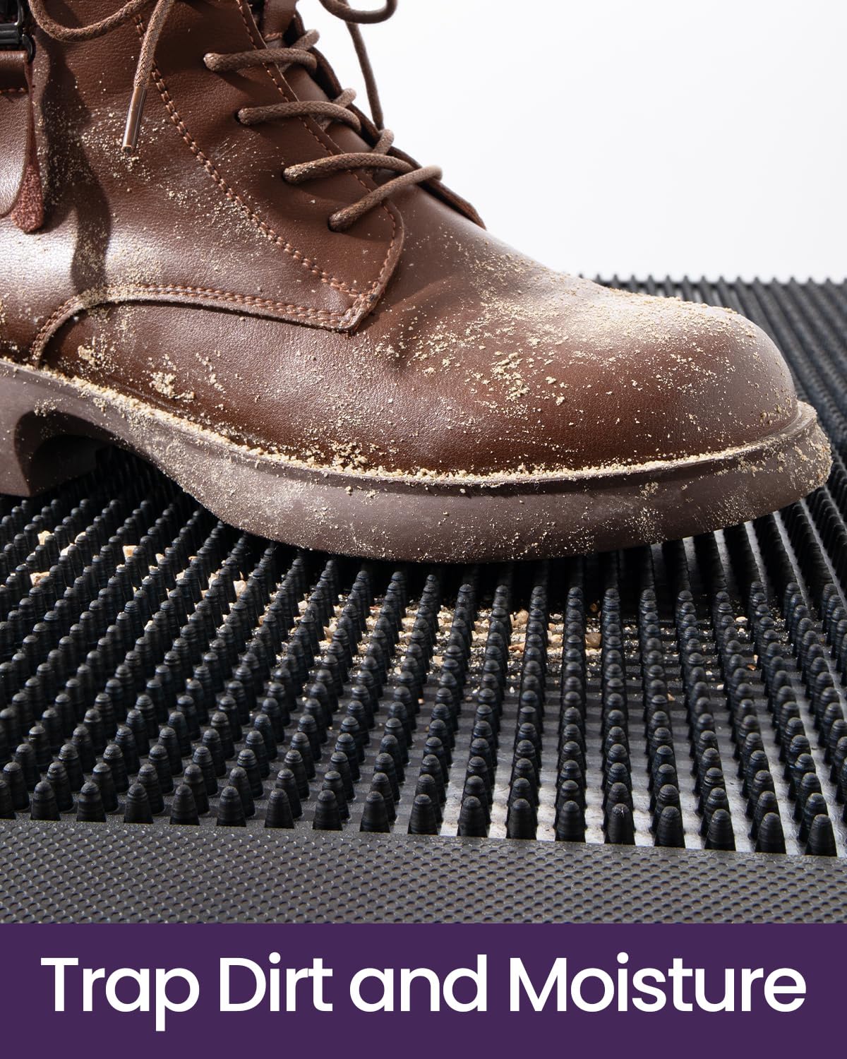 DEXI beveled edges reduce trips at doorways