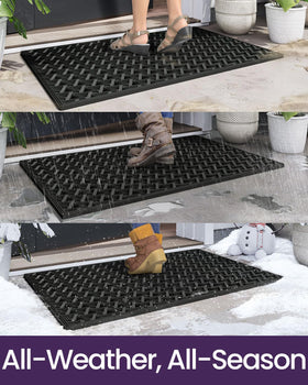 DEXI over 150 drain holes prevent pooling for rapid outdoor drying.