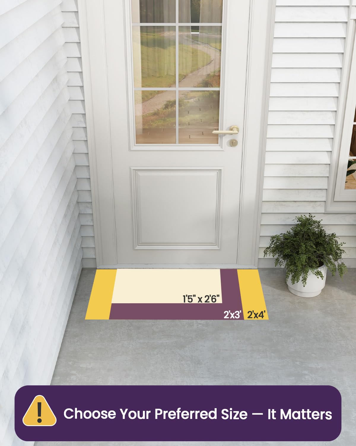 DEXI entryway mat dirt-trap pattern blue suitable for keeping interior clean
