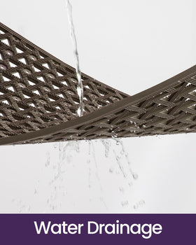 Rugged all-weather durability for outdoor entrances.