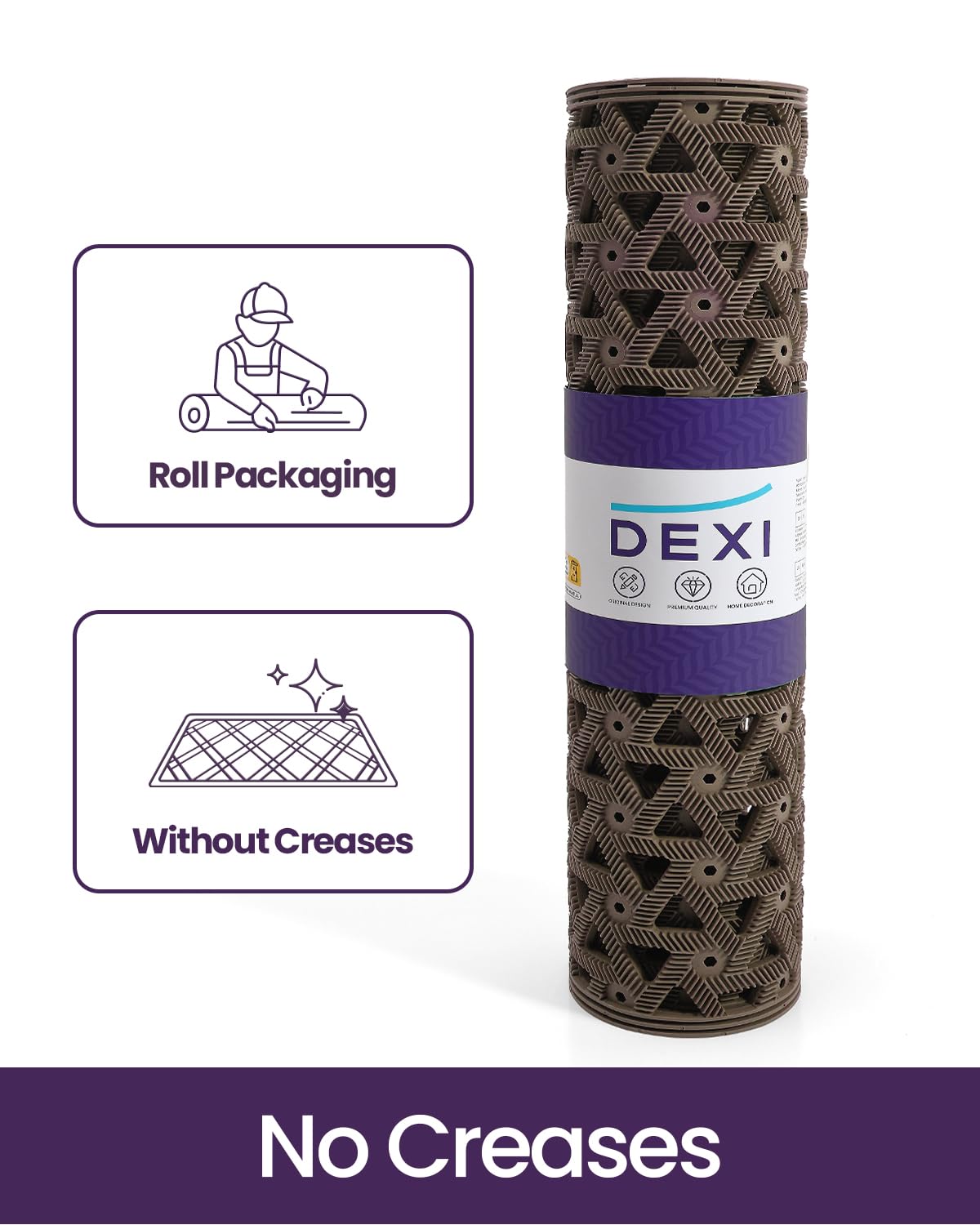 Protects floors from muddy paws and tracked dirt.