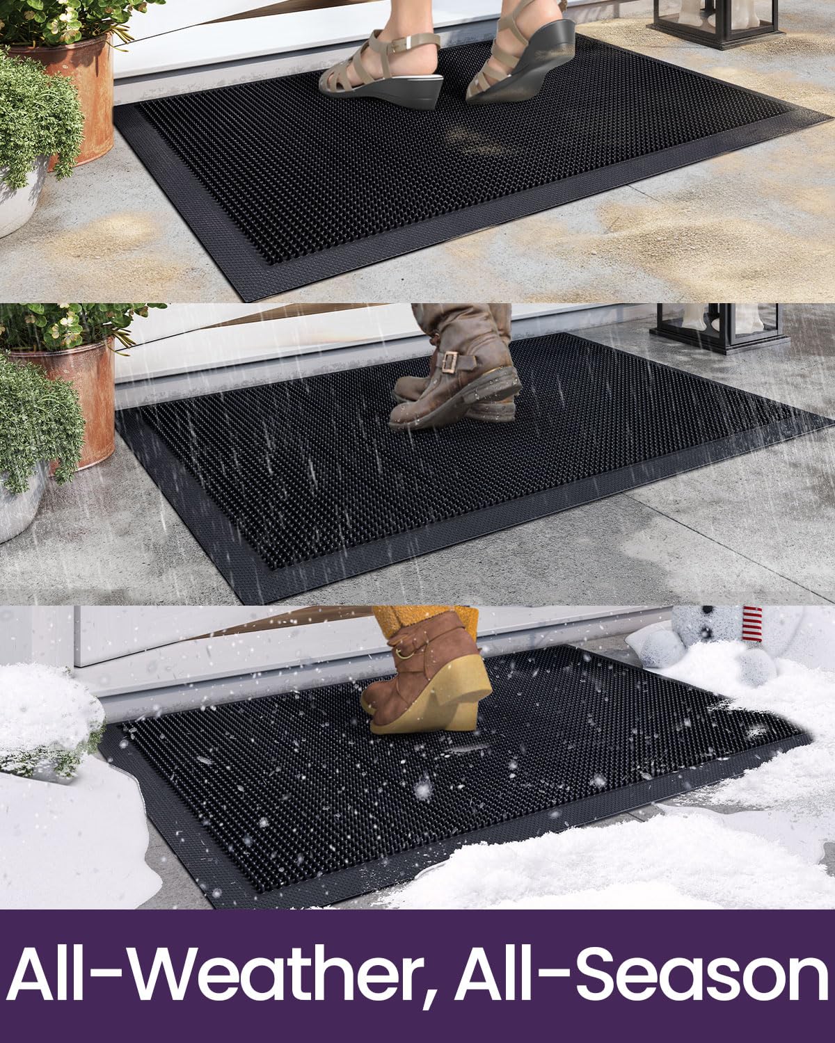 DEXI heavy-duty mat for high-traffic areas