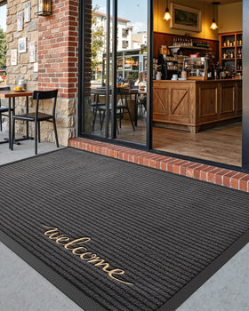 DEXI high-traffic entryway mat designed for busy doorways