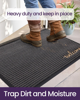 DEXI versatile entry mat for indoor or outdoor high-traffic areas