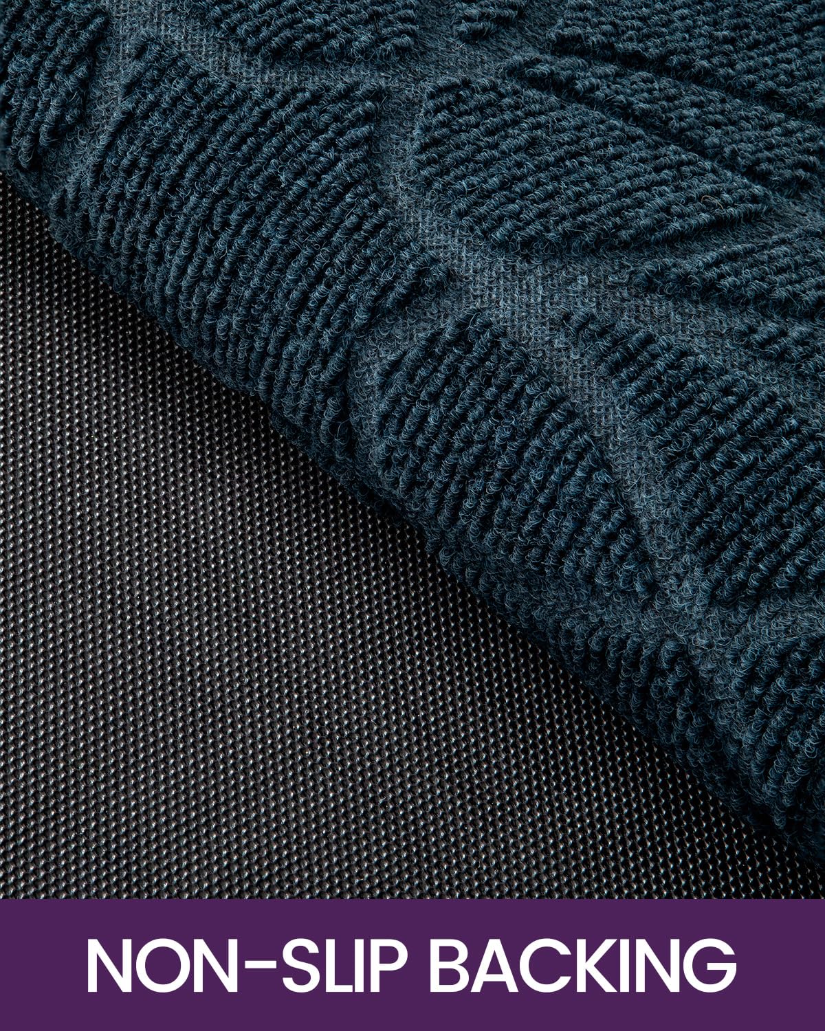 DEXI weatherproof mat blue ready for patio or garage use
