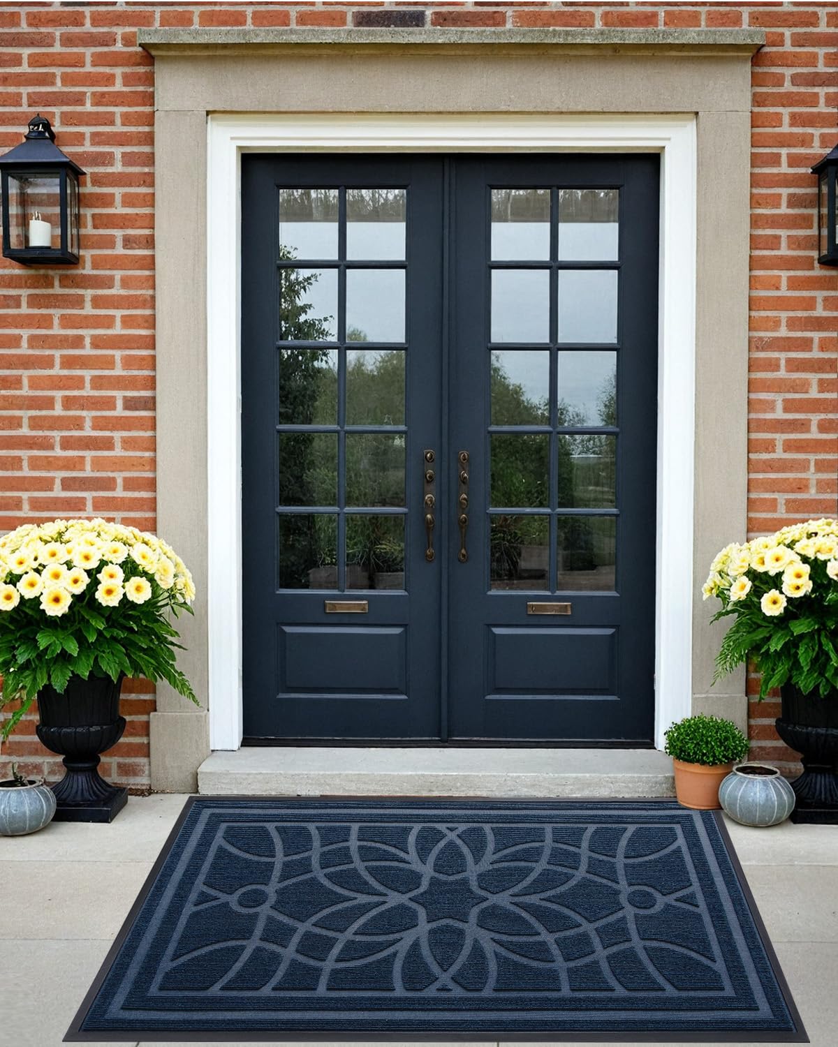 DEXI heavy-duty mat blue designed for all-weather durability