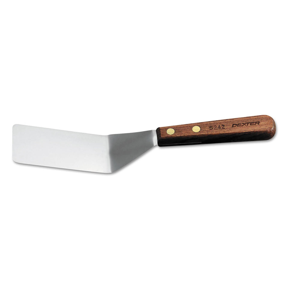 Dexter-Russell Traditional Pancake Turner with offset blade for precise flips on hot griddles