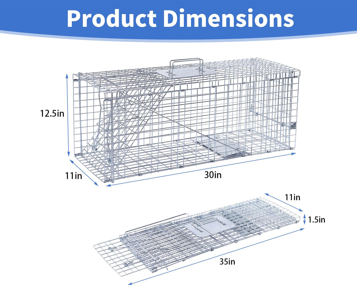 Dexyla trap corner shot robust for reliable outdoor trapping.