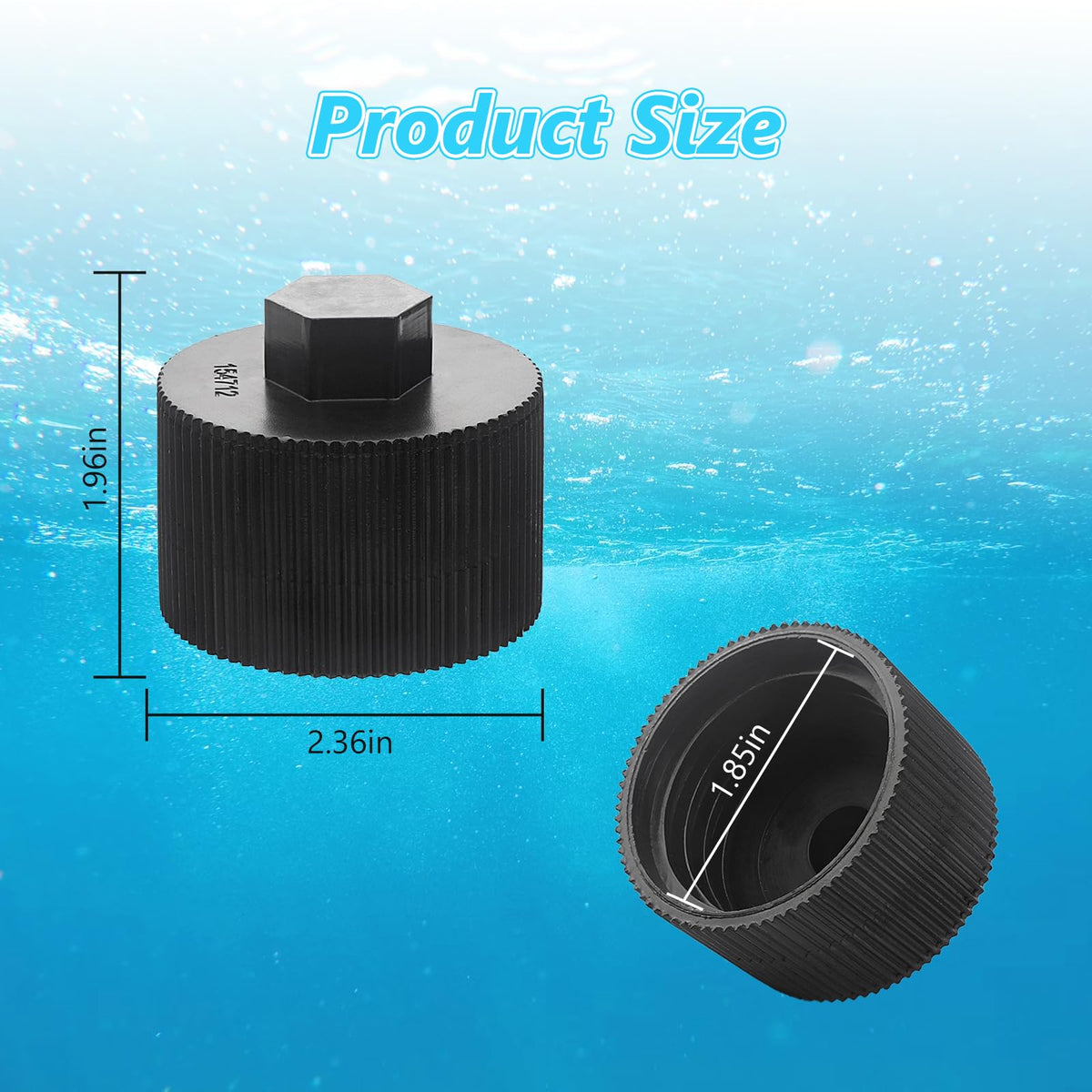 Replacement cap for Pentair top-mount filters ensures secure seal and durability