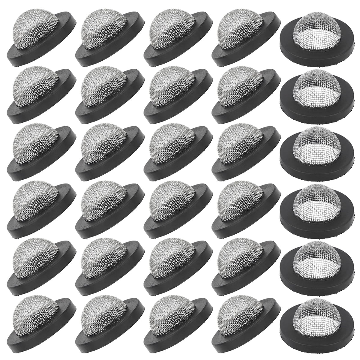 DFD 30 Pcs Hose Filter Washers pack for easy replacement and filtration