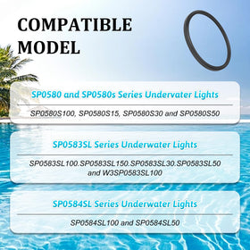 DFD easy-install SPX0580Z2 gasket for quick replacement of pool light seal