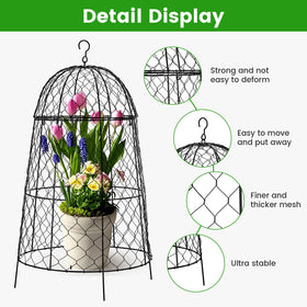DFJFIFF protects flowers and fruit by deterring pests while letting light through.