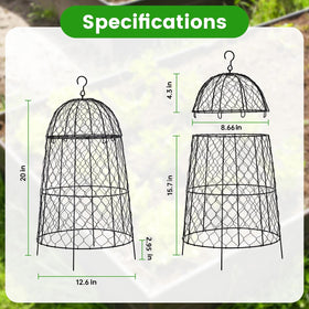 DFJFIFF split-top design enables quick care without removing the cover.
