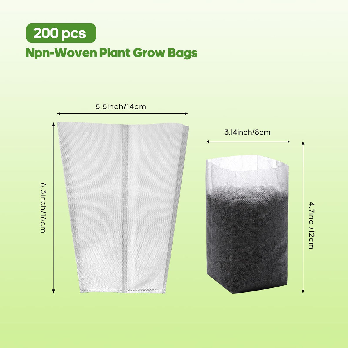 DFKPVBHB Multi-use Plant Grow Bag for indoor and outdoor gardening