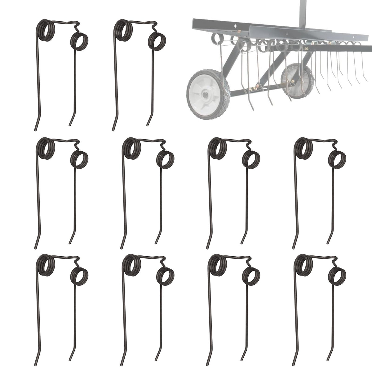 Dfnidy 43783 dethatcher tines 10-pack for efficient lawn care