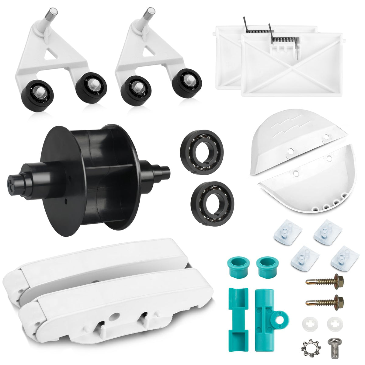 Dfnidy AXV417WHP pod kit ready for Hayward pool vacuums enhances debris pickup