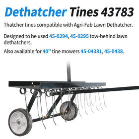 Dfnidy spring steel tine close-up showing durability