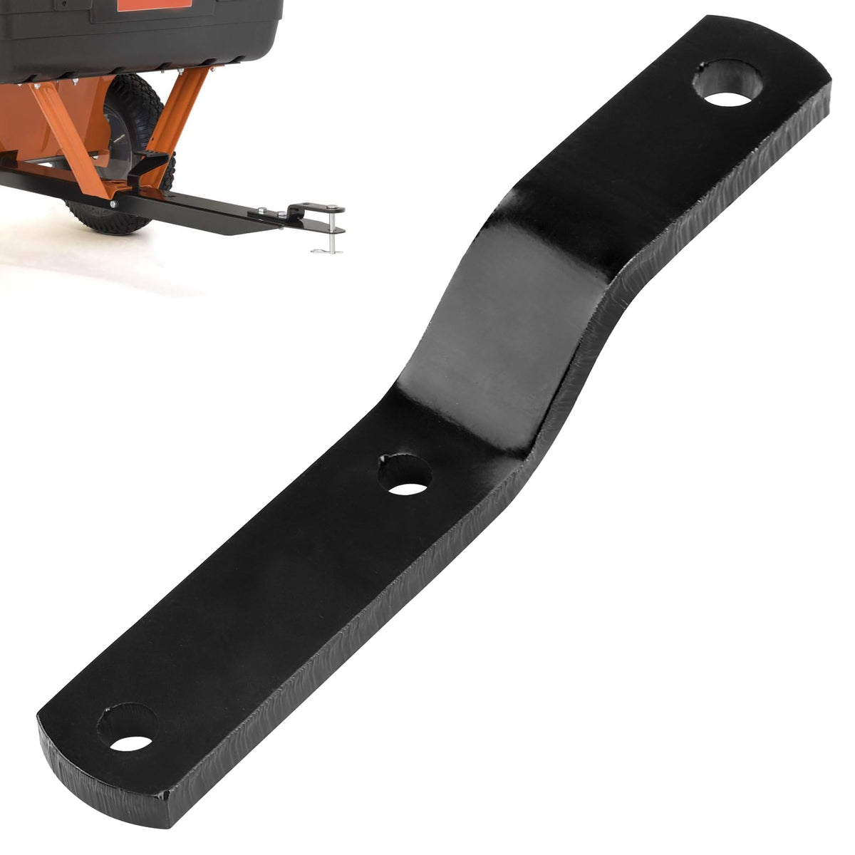 Dfnidy lawn mower hitch connector for Agri-Fab compatibility and easy towing.