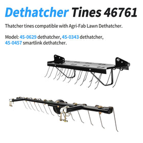 DFNIDY replacement tine 7.08-inch length supports durable dethatching.