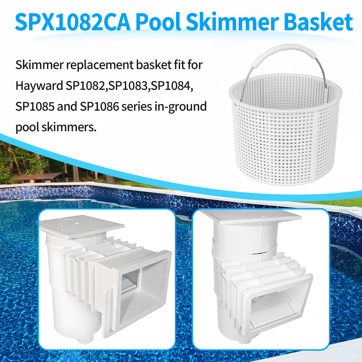 DFNIDY skimmer basket 7inch top-diameter ensures secure, easy installation
