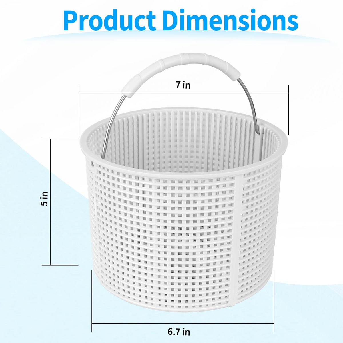 DFNIDY skimmer basket with ABS plastic construction for durability