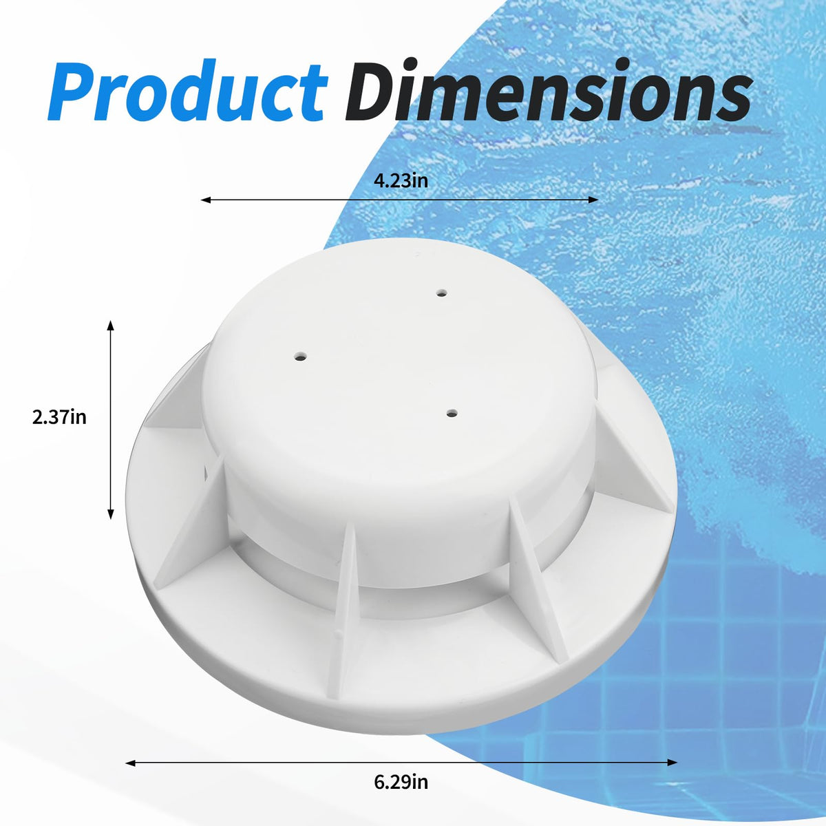 SP1070FV equalizer flap detail for balanced skimmer operation