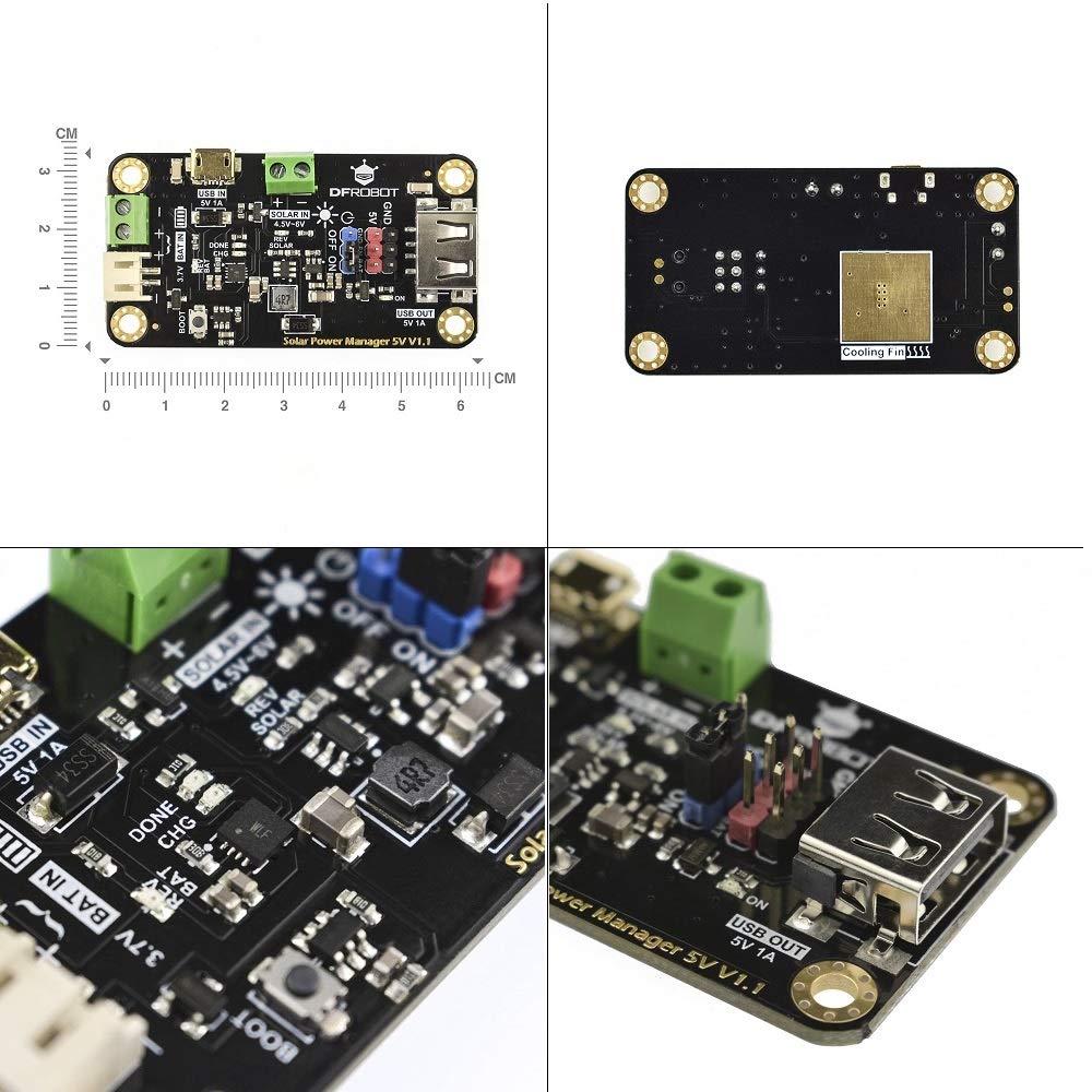 DFROBOT MPPT controller with DC DC output for small solar projects