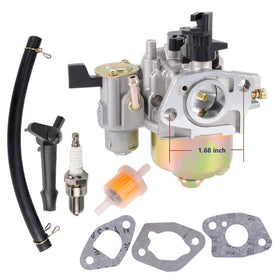 DFuerdivn 212cc carburetor front view for Harbor Freight Predator engines offers enhanced compatibility