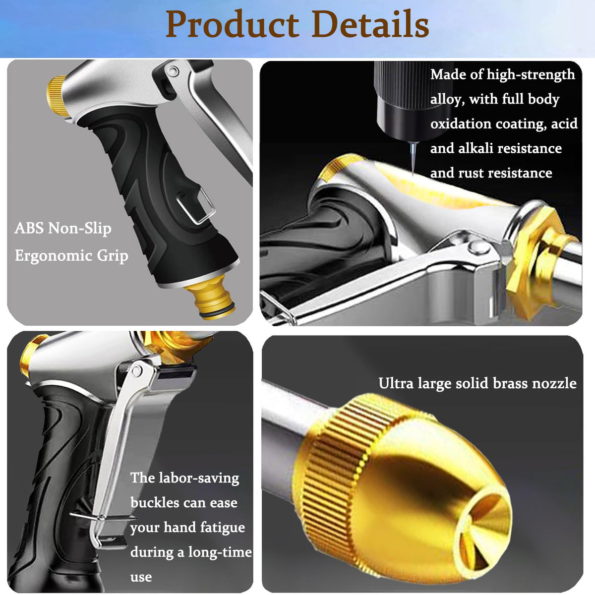 DGESRUNDA pet shower use keeps watering pets comfortable and safe.