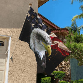 DGFhk American Eagle 3x5 flag suitable for Memorial Day parades.
