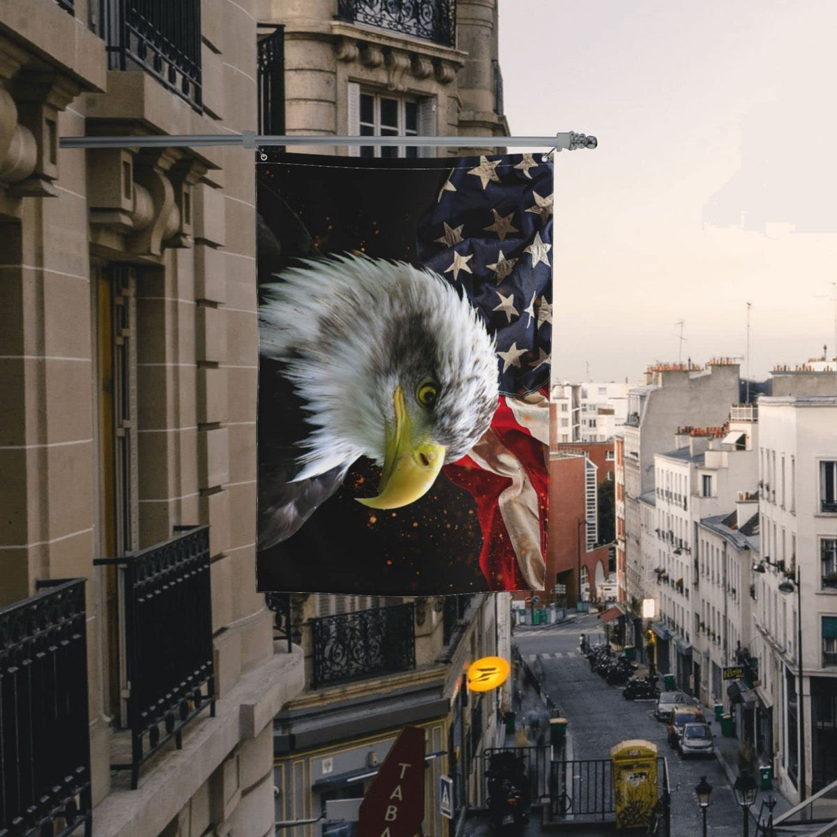 DGFhk outdoor-ready flag holds color through seasons.
