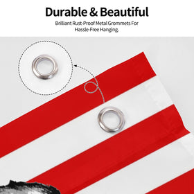 DGFhk flag suitable for patriotic days and memorial events