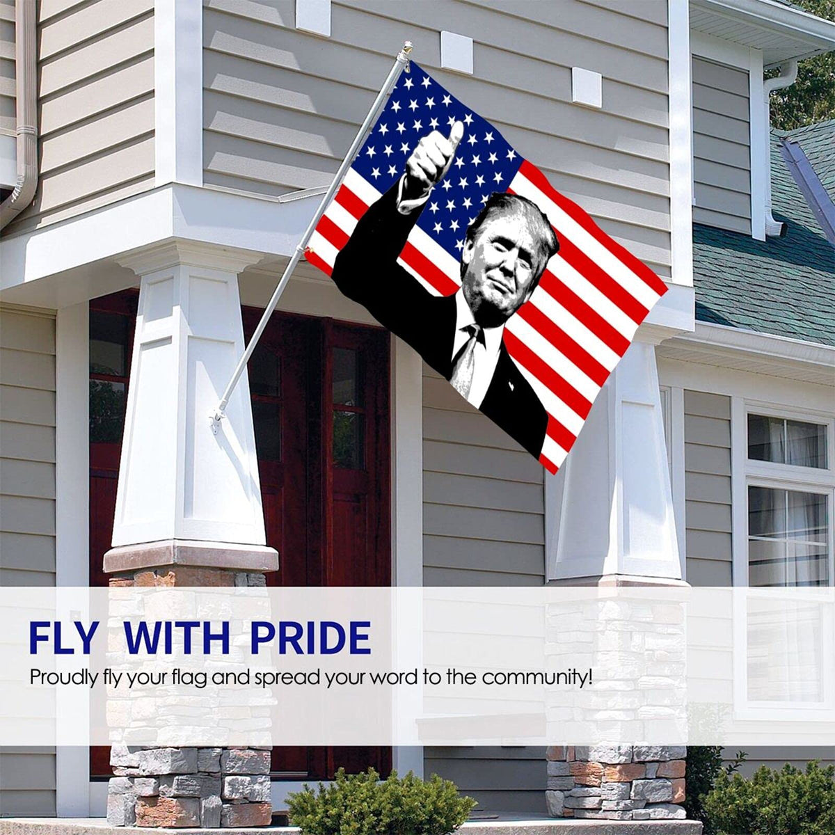 DGFhk welcome flag ideal for porch and entryways