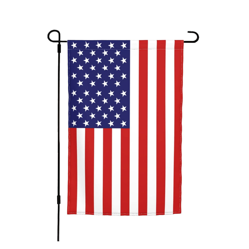 DGFhk outdoor 12x18 double-sided American flag full view for yard display