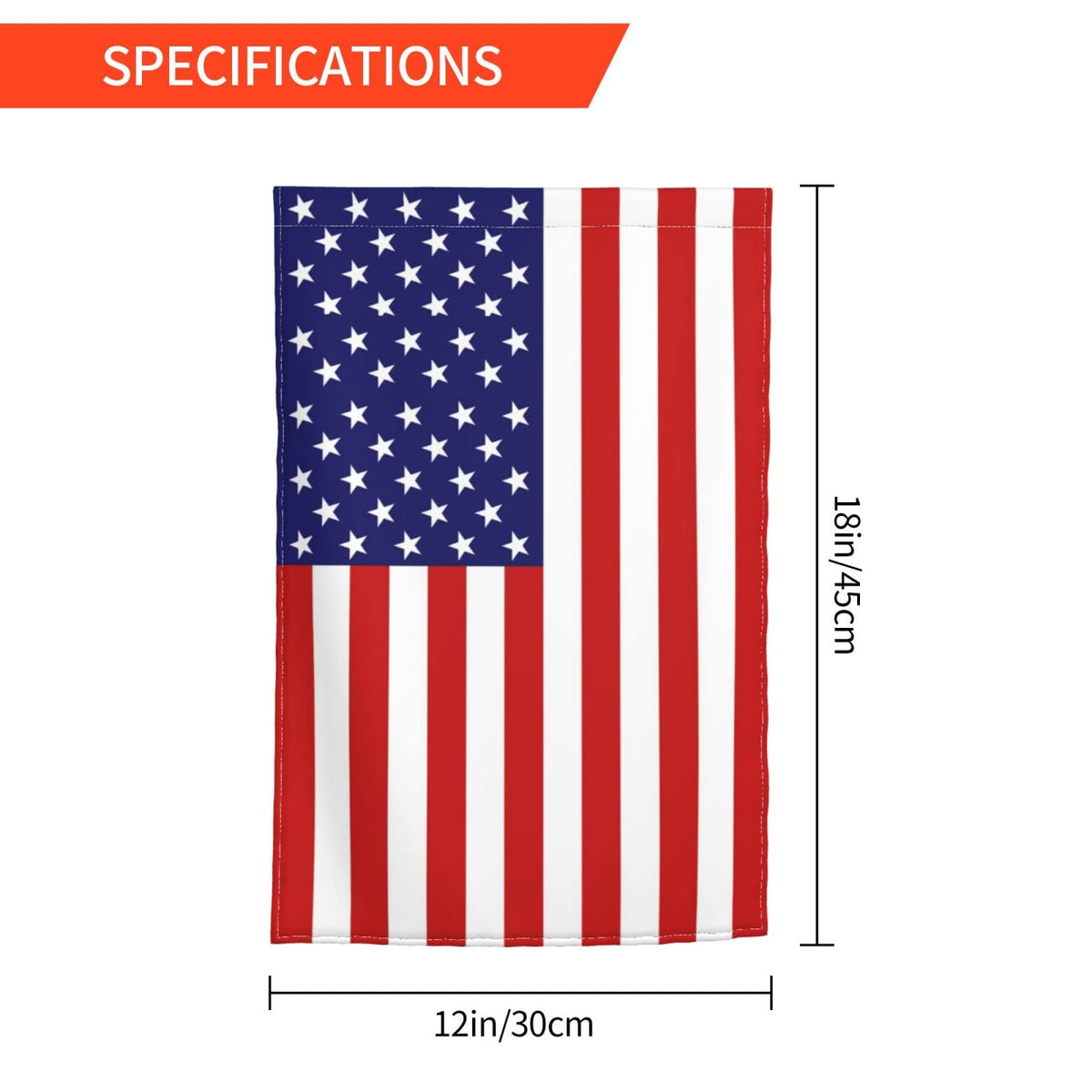 DGFhk double-sided flag material detail highlighting fade resistance for sunny days