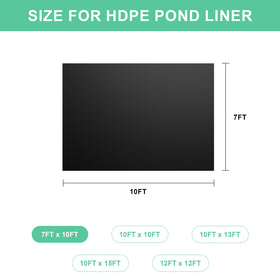 DGSL pond liner DIY-installation easy setup for backyard ponds.