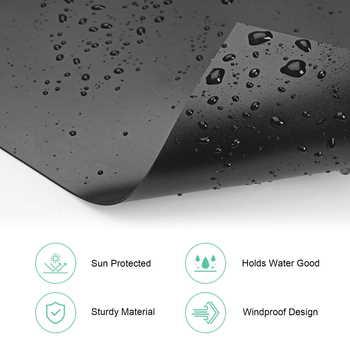 DGSL pond liner irregular-surface-fit adapts to curved pond shapes.