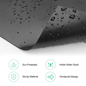 DGSL pond liner irregular-surface-fit adapts to curved pond shapes.