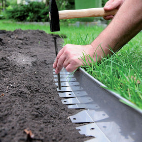DharBnt artificial turf spike helps secure lawn substitute reliably