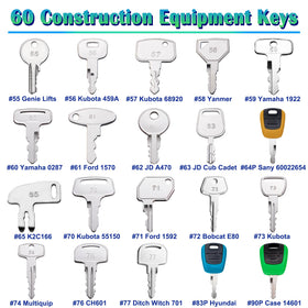 DHEISHA detachable cable key ring keeps keys organized on site