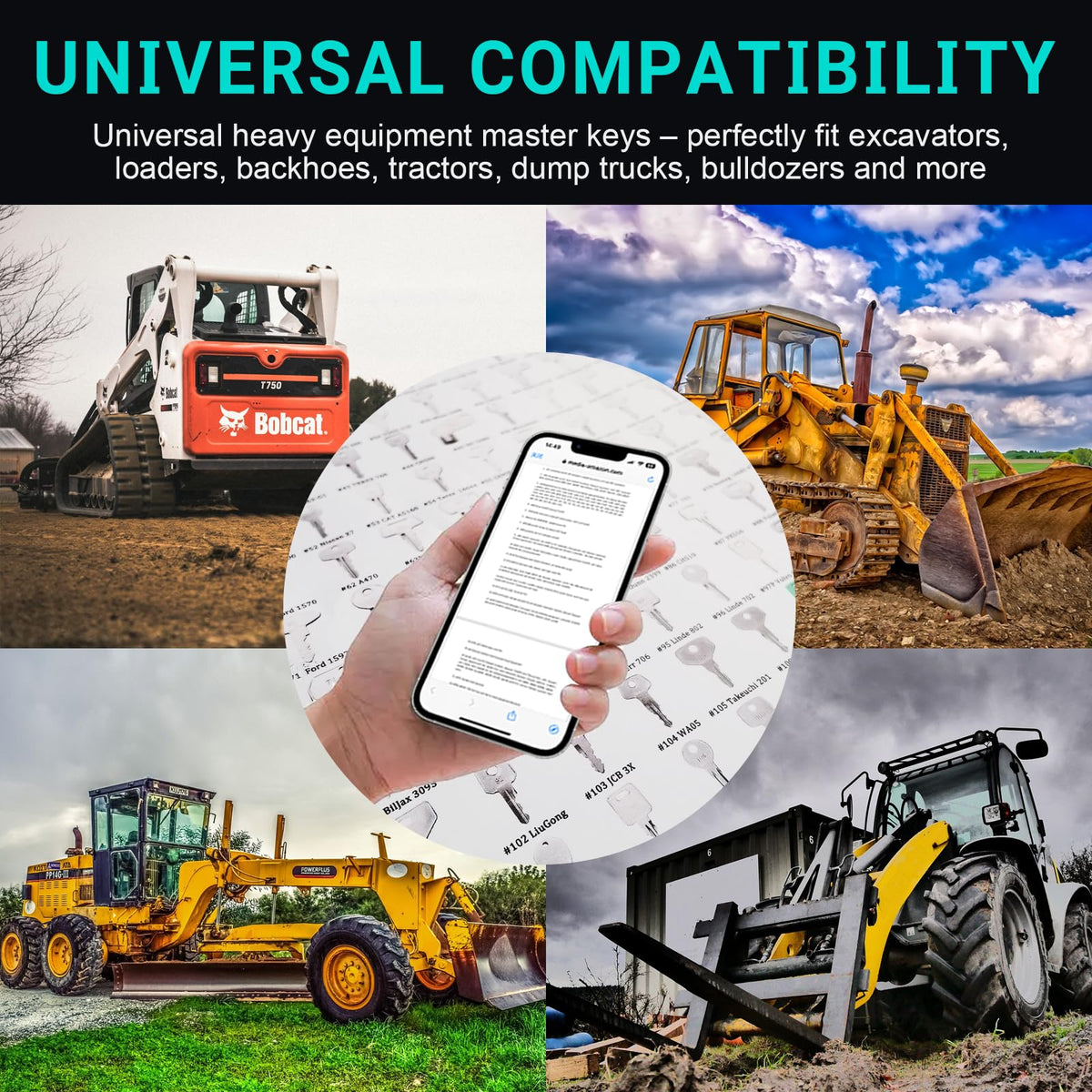 DHEISHA universal compatibility keys with multiple brands