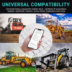 DHEISHA universal compatibility keys with multiple brands