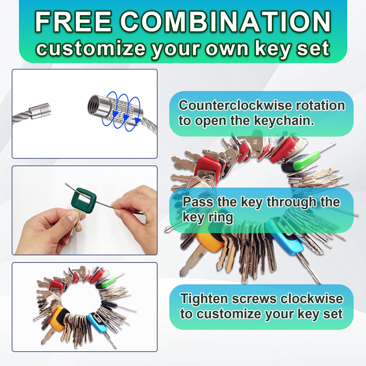 DHEISHA universal compatibility covers multiple brands and machines with one master set