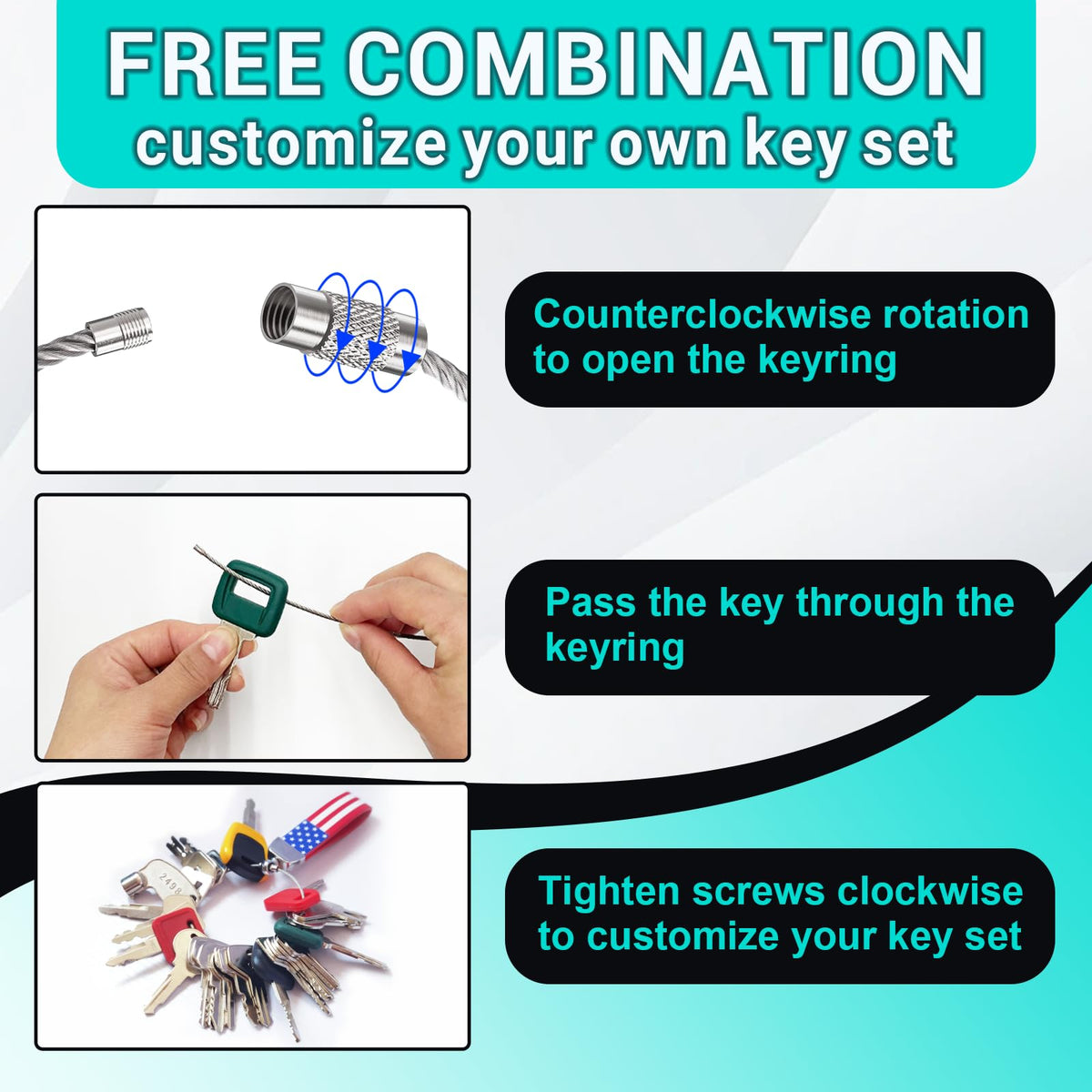 DHEISHA wear-resistant metal keys for rugged environments