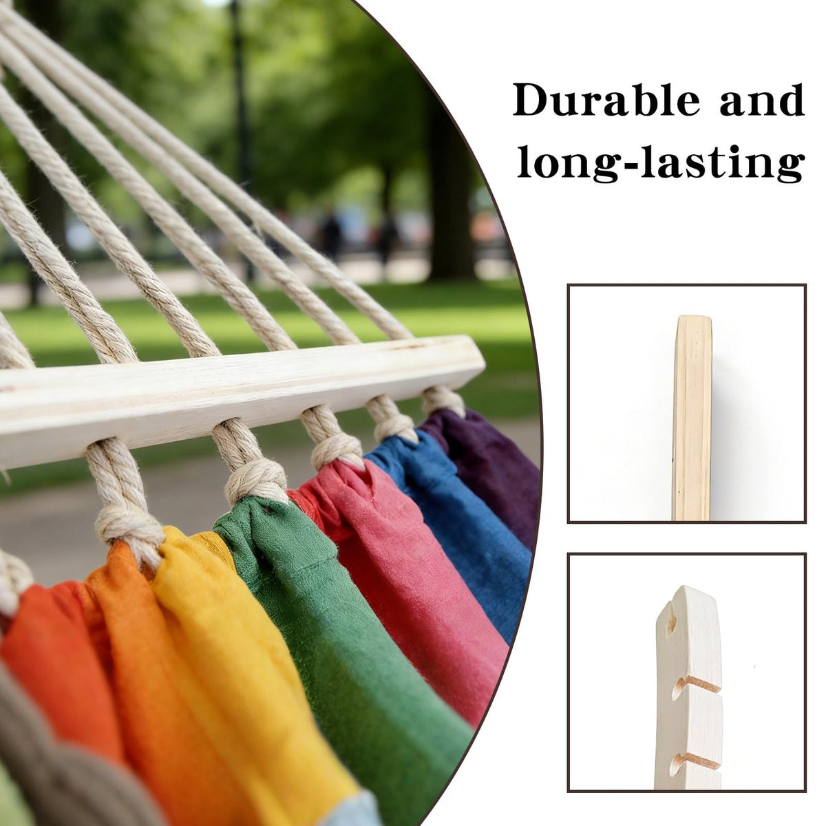 DHSUN wooden design emphasizes durability for outdoor use.