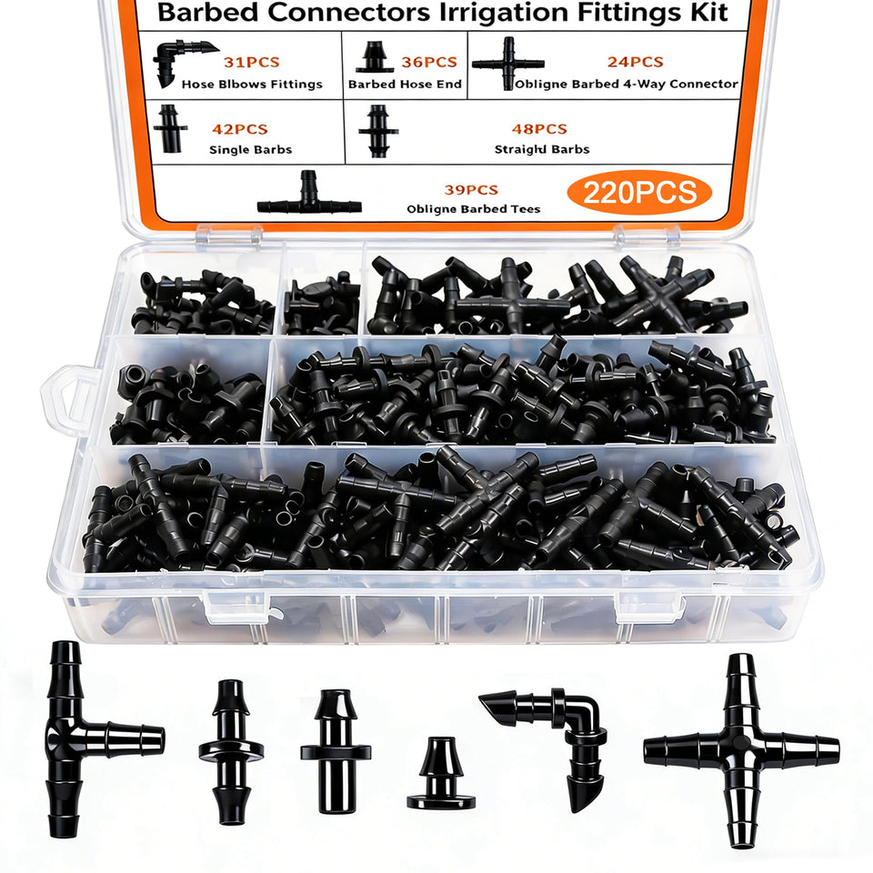 Dianrui end plug for drip irrigation kit seals connections and prevents leaks.