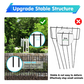 DIAOZAIT no-dig installation shows quick setup without lawn damage