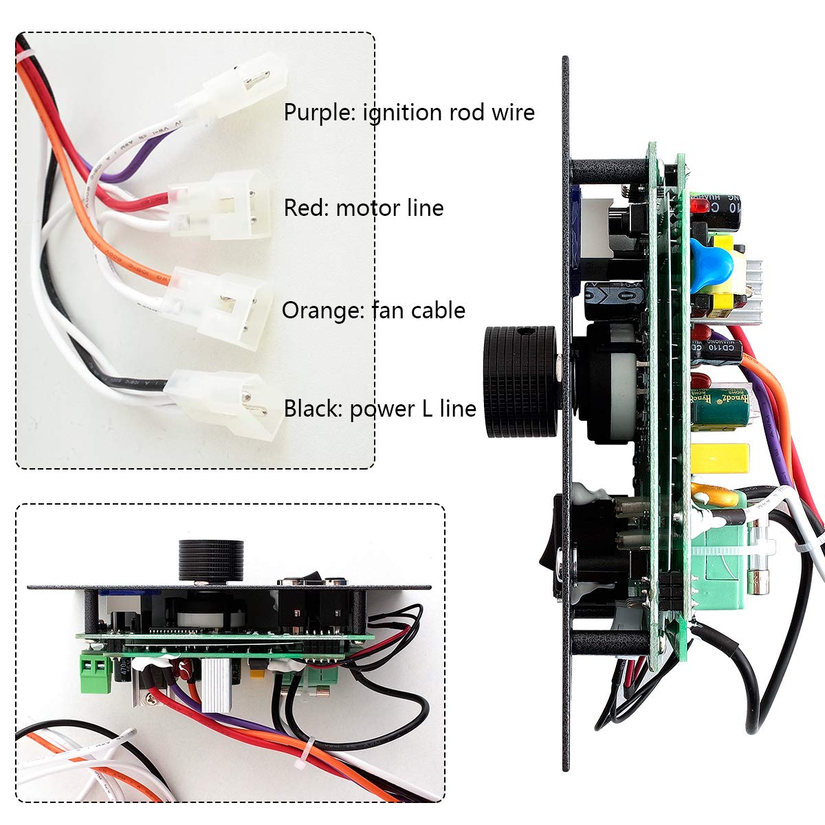 Dibay probe hangers and fuse support organized, safe setup